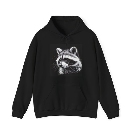 Unisex Hooded Sweatshirt Raccoon